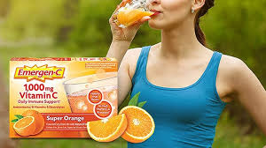 Amazon.Com: Emergen-C 1000Mg Vitamin C Powder For Daily Immune Support  Caffeine Free Vitamin C Supplements With Zinc And Manganese, B Vitamins And  Electrolytes, Super Orange Flavor - 30 Count : Health &