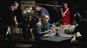 Cast and crew of the dark knight at the european premiere in london. Behind The Scenes Photos From The Dark Knight Heath Ledger Christian Bale And Aaron Eckhart