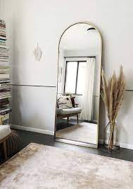Full Length Mirror In Minimalist Living Room Decor Ideas Small Bedroom Minimalist Living Room Decor Bedroom Mirror