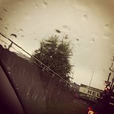 Ankunft Munchen Regen Munich Bayern Utility Pole