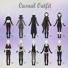 Collecting anime clothes from various gacha games including 👇 · ❁dream girlfriend ❁animal boyfriend ❁moe can change ❁fairy doll ❁cocoppa play ❁@games. 19 Ideas Clothes Drawing Reference Casual Drawing Anime Clothes Fashion Design Sketches Drawing Clothes