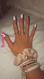 Simple acrylic nails summer acrylic nails. Vsco Relatableteen Cute Acrylic Nails Cute Nails Short Acrylic Nails