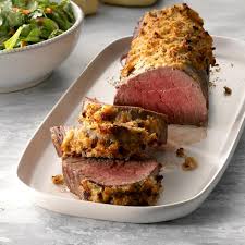 It is similar to beef bourguignon, but requires considerably less cooking time. Horseradish Encrusted Beef Tenderloin Recipe How To Make It Taste Of Home