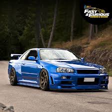 The nissan skyline is a brand of automobile originally produced by the prince motor company starting in 1957, and then by nissan after the two companies merged in 1967. 1999 Nissan Skyline Gt R R34 2 Fast 2 Furious Droom