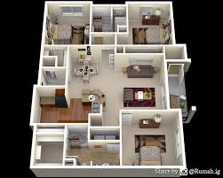 Ada pula pilihan denah rumah minimalis modern terbaru dengan dua lantai. Buat Temen2 Yang Kemarin Request Denah Rumah Dengan 3 Kamar Tidur Mau Rumah Nyaman Follow Rumah Ig Untuk Dapatkan Tips Tr Desain Rumah Denah Rumah Rumah