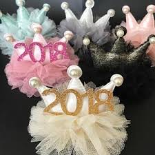 New Years Eve Party Crown 2018 Crown Baby New Years Eve Elastic Headband New Years Newborn Baby Baby Crow Baby Crown Headband Baby New Year New Years Eve Party