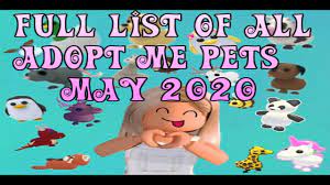 View the values, demand, rarity, and background information on all adopt me pets! Adopt Me Pet Ages In Order List Anna Blog Cute766
