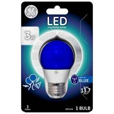 Ge Led 3 Watt A15 Blue Light Bulb 92125 Blain S Farm Fleet