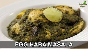 Egg Hara Masala Sanjeev Kapoor Khazana Recipes Cooked Breakfast Masala Recipe