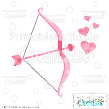 Cupid S Bow Arrow Free Svg Files Clipart For Cricut Silhouette Cameo Cutting Machines