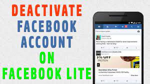 I have read the facebook help community policies. How To Deactivate Facebook Account On Facebook Lite Youtube