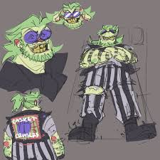 Someone in some theater development office must have sung beetlejuice three times, and lo, a beetlejuice musical appeared. 1 Wahjnlixzeym