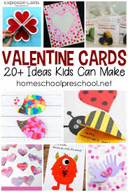I made a large card, and t made a small card. Homemade Valentine Cards Kids Will Love To Make