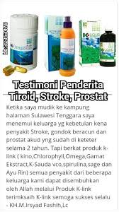 Testimoni Penderita Gondok Beracun Stroke Prostat Akut Yg Sembuh Total Dgn Paket Kino Klorofil Gamat Emulsion Omegasqua Propolis Ayuvigo Tiroid Penyakit