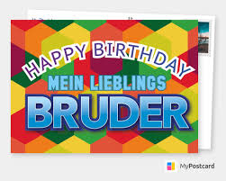 Lieblingsbruder Geburtstagskarten Spruche Echte Postkarten Online Versenden Bruder Geburtstag Alles Gute Geburtstag Alles Gute Zum Geburtstag Bruder
