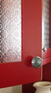 Kitchen Cabinets Red With Tin Red Kitchen Cabinets Red Kitchen Decor
