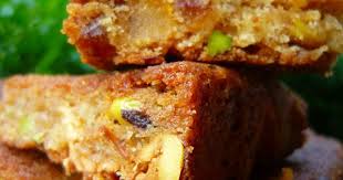 Blondie Pistaches Oranges Confites Mes Inspirations Gourmandes Pistache Alimentation Orange Confit