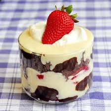 Neapolitan Trifle A Collision Of Chocolate Vanilla Strawberry Recipe Desserts Trifle Recipe Strawberry Recipes
