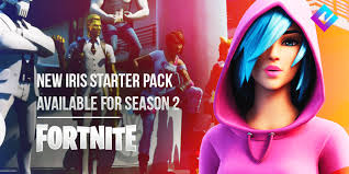 They are priced at a discount for the items that are available in the pack. Fortnite Iris Starter Pack Now Available In Season 2