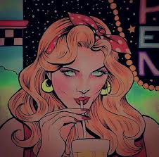 Lana as a comic book character 💜 : r/lanadelrey