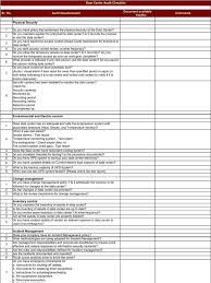 Power, network, redundancy, data center facility, location, slas, support and company profile. Data Center Checklist Templates Templates 30740 Resume Examples Security Assessment Security Audit Checklist Template