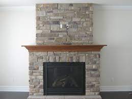 Custom Fireplace With Country Ledge Stone Custom Fireplace Stone Fireplace Surround Stone Fireplace Mantel