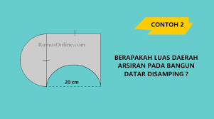 Modul matematika sd program bermutu. Ternyata Mudah Mencari Luas Daerah Yang Diarsir Pada Bangun Datar