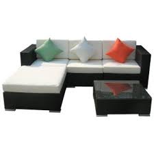 Eine garten lounge lohnt sich für jeden garten, unabhängig von dessen größe. Rattan Wicker Garden Set Houston Black Linja Gmbh Co Kg 599 00