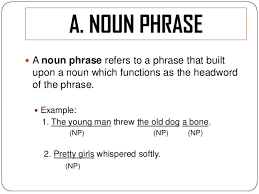 Hanya saja anda perlu memahami bagaimana menggunakannya dengan tepat. Pengertian Macam Dan Contoh Kalimat Noun Phrase