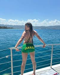 Storm Reid Hot Shots In Jamaica