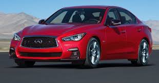 2018 Infiniti Q50 Facelift Brings Semi Autonomous Features Mild Styling Tweaks Infiniti Q50 Infiniti Q50 Red Sport Geneva Motor Show