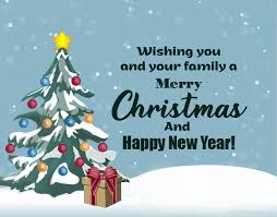 We are damn sure that your buddy will give you a big boring new year wishes are surely going to kill all the fun. Merry Christmas And Happy New Year Wishes Wishesmsg