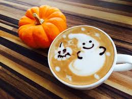 Spooky szn is for all of october! J Adore J Crew Halloween Coffee Food Pumpkin