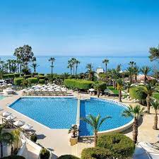 Elias Beach Hotel Overlooking One Of Limassols Most Exclusive Beaches Elias Beach Hotel Boasts Panoramic Sea Views 2 Swimming Poo Elia Beach Beach Hotels Hotel