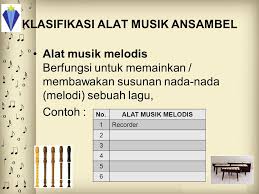 Media pembelajaran belajar musik ansambel oleh : Ansambel Musik By Sabina Arlien Ppt Download