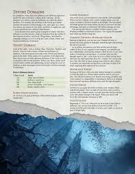 Night Domain Cleric By Jonoman3000 Dnd 5e Homebrew Dnd Cleric Dungeons And Dragons Homebrew