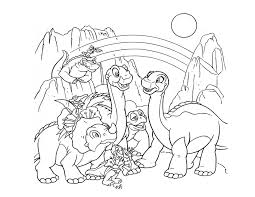 print link in the top half of the page and it will automatically print the coloring page only and ignore the advertising and navigation at the top of the page. Lovely Land Before Time Characters Coloring Pages Ucoloring