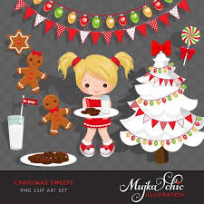 Explore the 40+ collection of cookies and milk clipart images at getdrawings. Christmas Milk And Cookies Clipart Little Girl Christmas Lollipops Christmas Sweets Christmas Clipart
