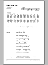 Black Hole Sun By Soundgarden Guitar Chords Lyrics Guitar Instructor