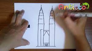 Gambar orang sedang belajar kartun poster pekerjaan rumah siswa, pengajaran orang tua, cinta, anak …. How To Draw Petronas Twin Tower Youtube