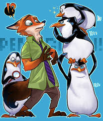 Hmmm Kowalski Analyze Zootopia Penguins Of Madagascar Animated Animals
