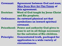 In Order To Understand The D C I Believe That Agreement Must Be Had On The Very Basic Building Blocks Of What I Scripture Study Doctrine And Covenants Teaching