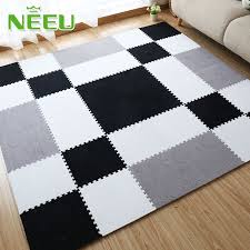Eva Foam Short Fur Puzzle Baby Play Mat Interlocking Flooring Baby Floor Mat Baby Play Mat