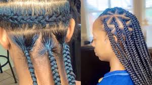 Knotless Box Braids Triangle Knotless Braids Youtube By feeding in the hair as you go down the braid you'll get a braid that's not as bulky, flows like real hair, and not as heavy on your head, meaning more hair flips! knotless box braids triangle knotless braids