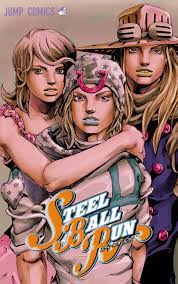 I redrew this Steel Ball Run cover because I always loved it. Spoiler free  version, the spoiler version I'll just post on insta: @arklight_blues. Art  by me ofc :) : r/StardustCrusaders