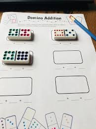 Free Printable Addition And Subtraction Games To Use With Dominoes Homeschool Giveaways Addition And Subtraction Subtraction Games Addition And Subtraction Worksheets