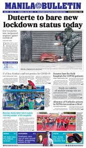 The police and unidentified gunmen linked to the police have. Get Your Digital Copy Of Manila Bulletin July 30 2020 Issue