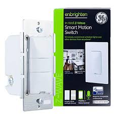 Gege Enbrighten Z Wave Plus Smart Motion Light Switch Works With Alexa Google Assistant 3 Way Compatible Zwave Hub Required Repeater Range Extender White Light Almond 26931 Dailymail