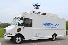 Electric vehicle and aerial logistics solutions. Electric Truck Maker Workhorse Taps Stock Market For Cash Trucks Com