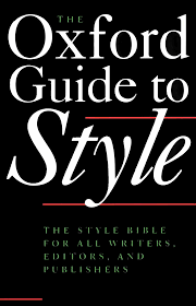 The Oxford Guide to Style